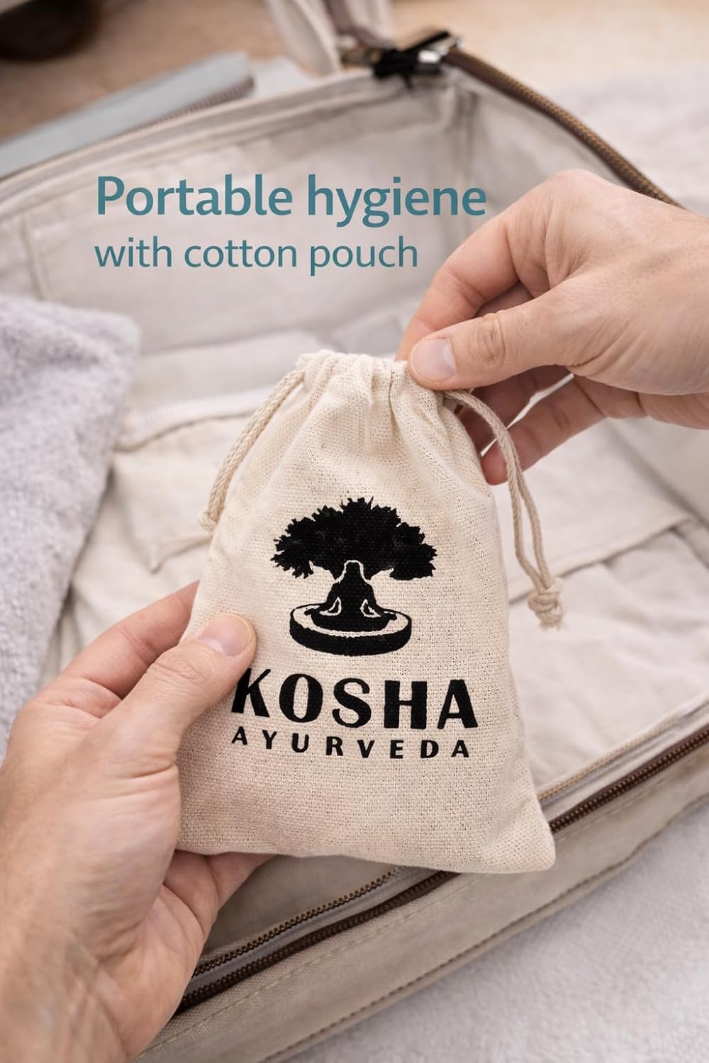 Kosha Ayurveda Copper Tongue Scraper Cleaner | Perfect Surgical Tongue Scraper | Best Remedy for Bad Breath | Maintains Oral Hygiene | Thick Safe Blunt Edges | Flexible Handle and Comfortable Grip (Pack of 1) - Image 7